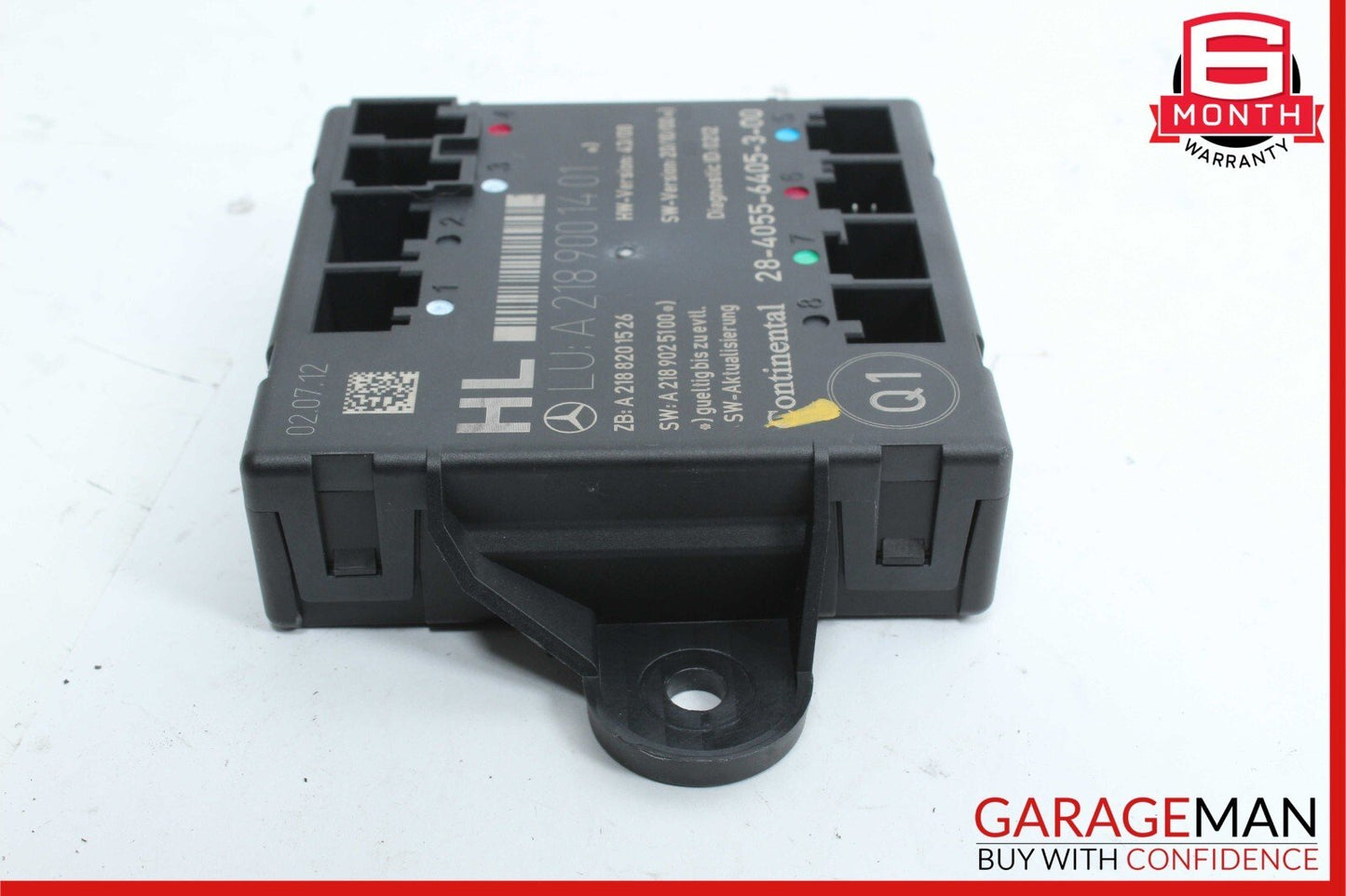 08-18 Mercedes W204 C250 C300 Rear Left Side Door Control Module Unit OEM