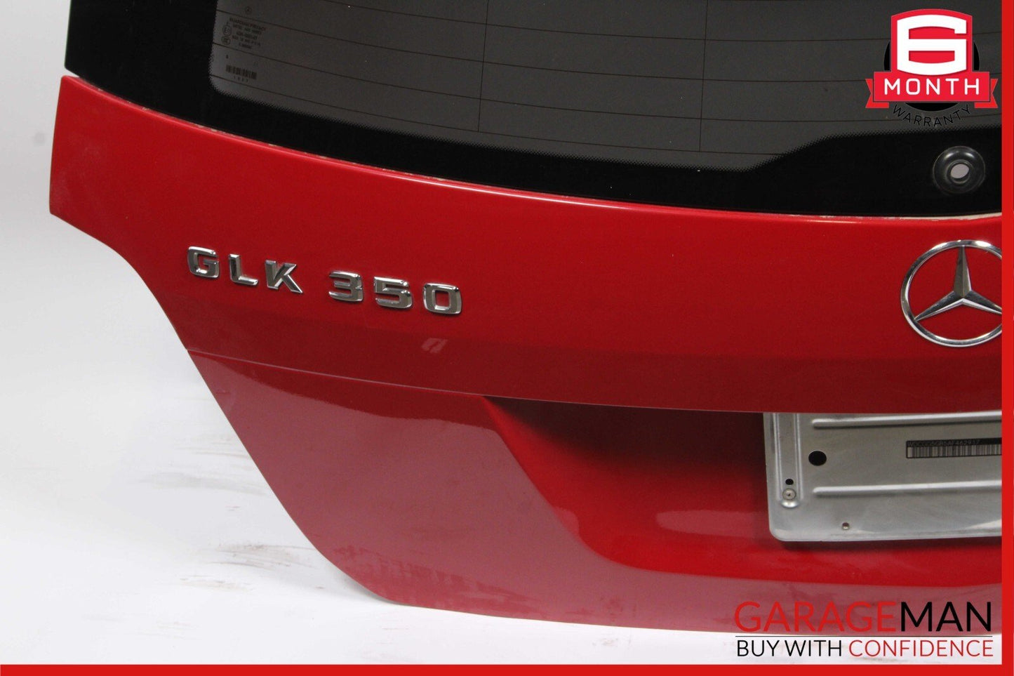 10-12 Mercedes X204 GLK350 Rear Trunk Lid Hatch Tailgate Lift Gate Glass Red