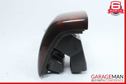 07-13 Mercedes W221 S550 Rear Center Console AC A/C Air Vent Trim Panel Wood
