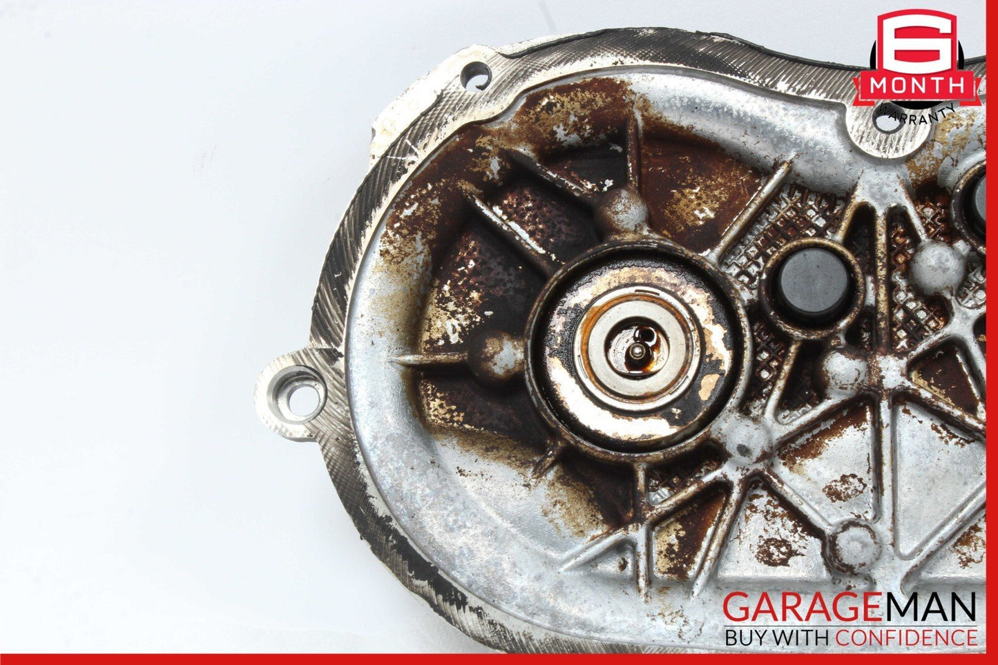 06-13 Mercedes W211 E350 S550 Front Right Engine Timing Chain Cover Plate OEM