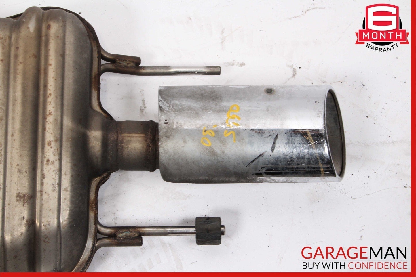07-09 Mercedes W221 S450 S550 AMG Sport Rear Exhaust Muffler Tips Set of 2 Pc