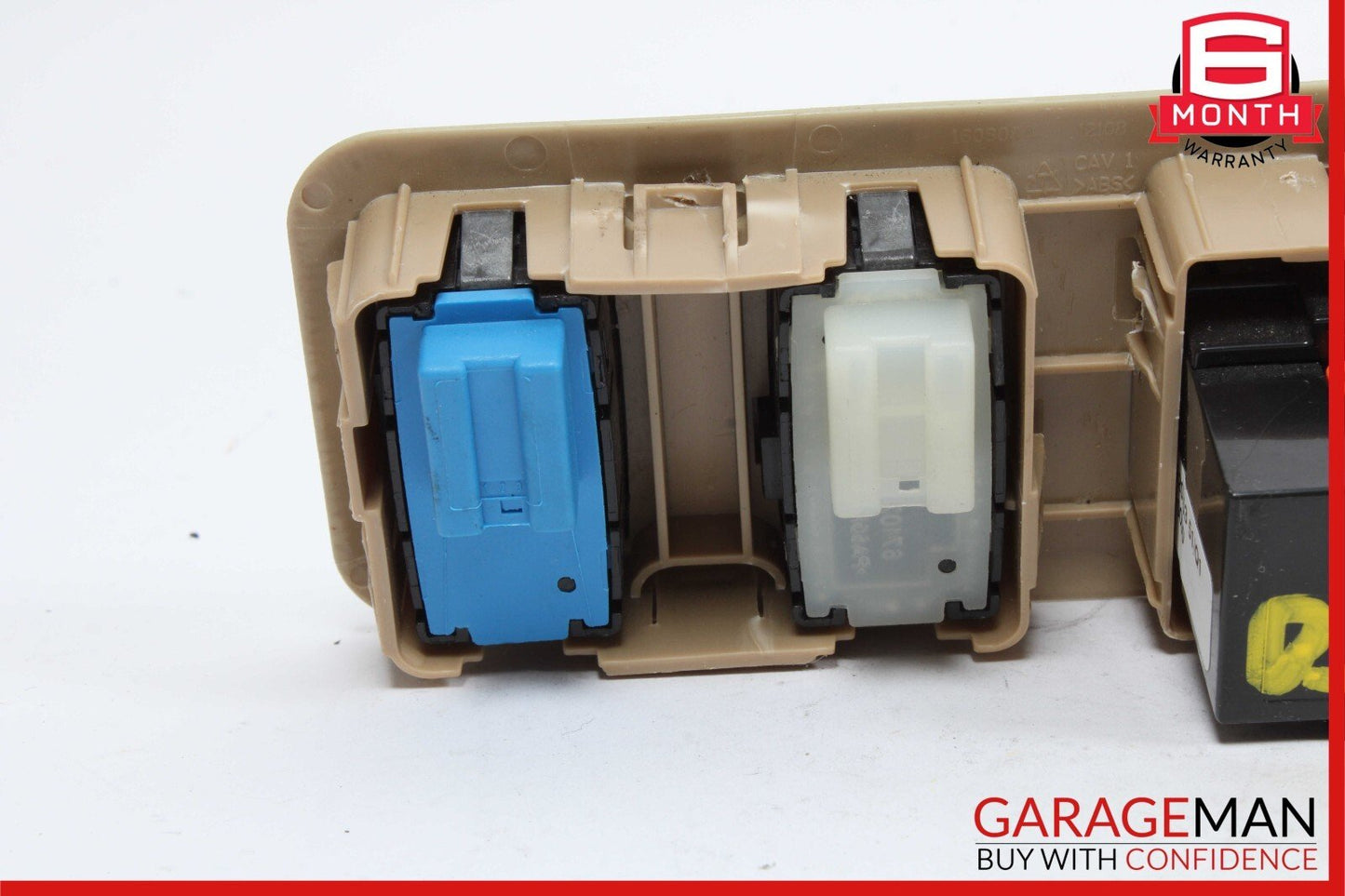 07-12 Mercedes X164 GL450 Rear Seat Fold Switch Socket Control Brown OEM