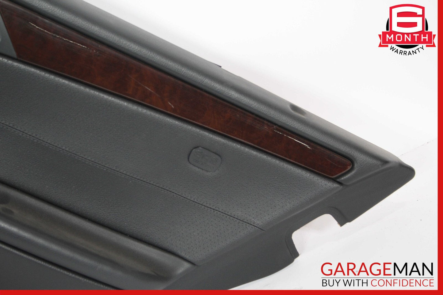 01-04 Mercedes W203 C320 Rear Right Side Interior Door Panel Black OEM