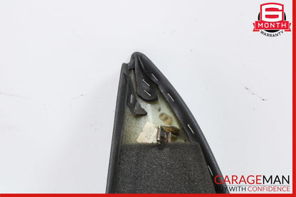 98-01 Mercedes W163 ML320 ML430 ML55 Right Door Mirror Corner Trim Panel Black