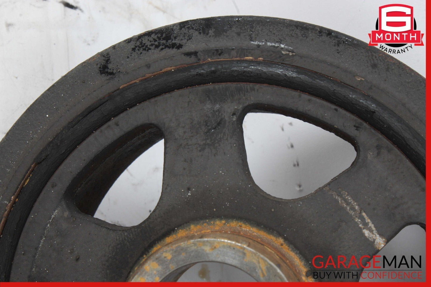 98-07 Mercedes W220 S500 Engine Motor Crankshaft Pulley Vibration Damper OEM