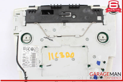 08-14 Mercedes W204 C300 C250 C63 AMG Overhead Dome Light Lamp 2049001804 OEM