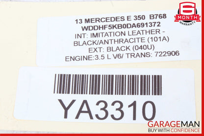 08-18 Mercedes W212 E350 E400 SLK250 Front Left Side Seat Controller Module Unit