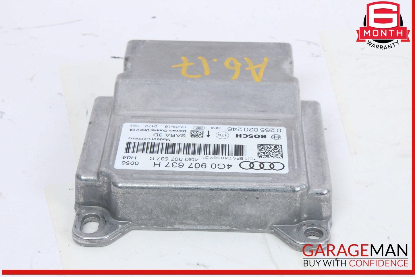 12-18 Audi A6 A7 Yaw Rate Accelerator Stability Speed Control Sensor OEM