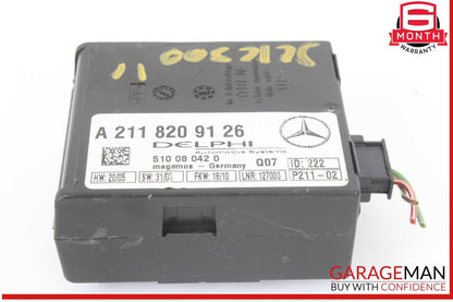 00-12 Mercedes R171 SLK300 C230 S430 E320 Anti Theft Alarm Module 2118209126 OEM