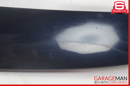 11-16 Mercedes W212 E350 Wagon Rear Tailgate Spoiler Cavansite Blue OEM