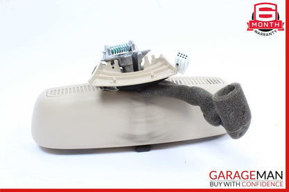 08-14 Mercedes W204 C250 C350 C300 Top Upper Rear View Mirror Assembly Beige OEM