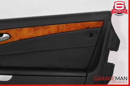 09-12 Mercedes R230 SL550 Front Right Side Interior Door Panel Trim Cover Assy