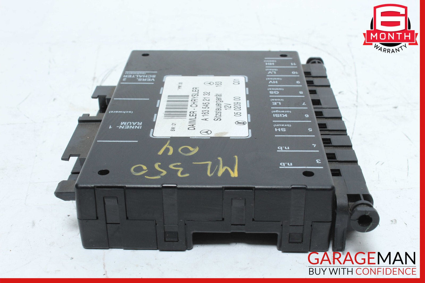 98-05 Mercedes W163 ML350 ML320 Seat Control Module Front Left Or Right OEM