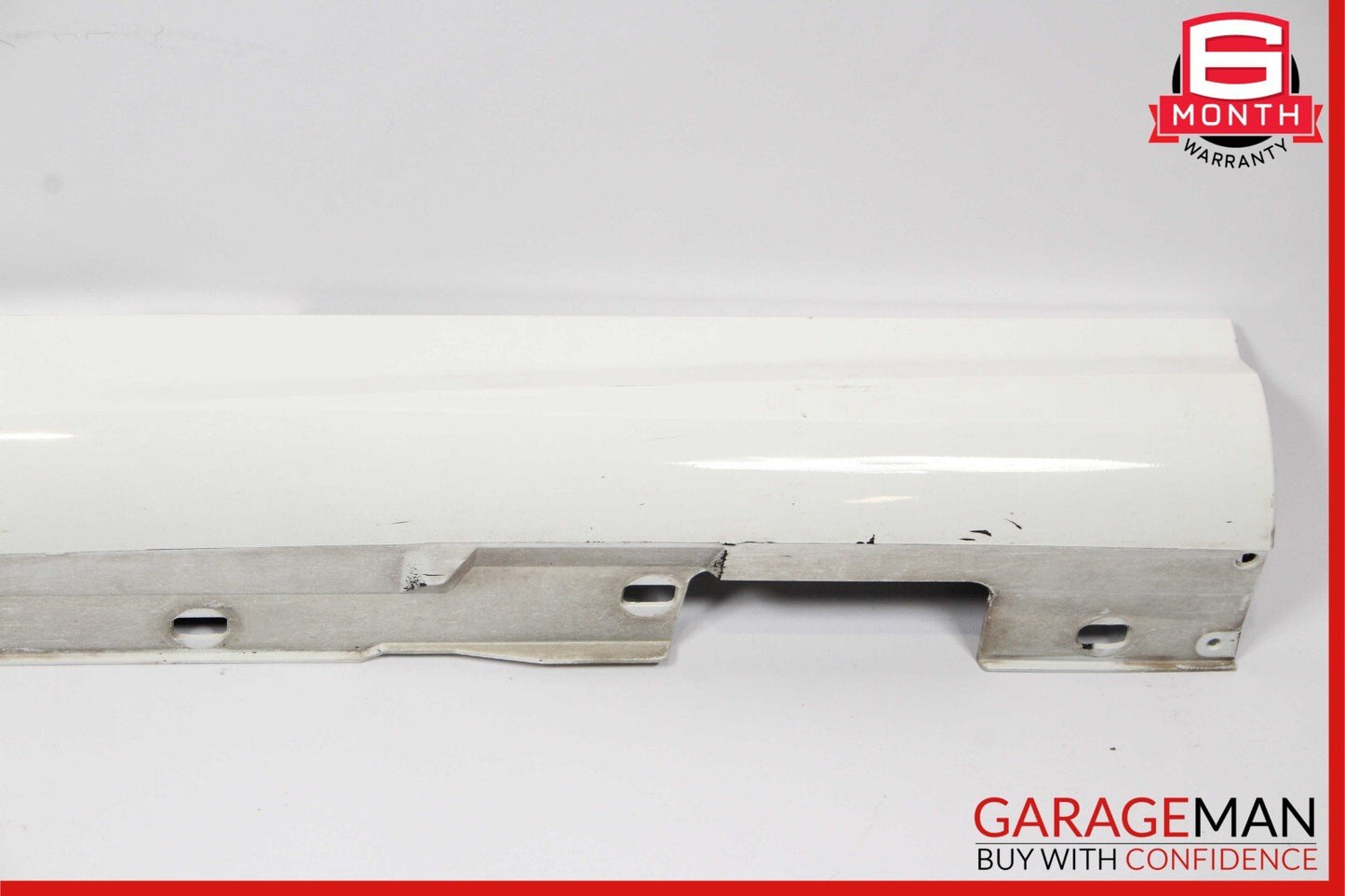 12-14 Mercedes W204 C250 Coupe Sport Left Side Skirt Rocker Panel Calcite White