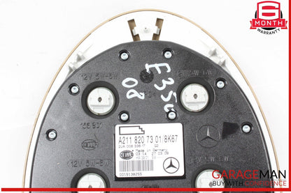 07-09 Mercedes W211 E350 E550 Rear Overhead Dome Light Beige 2118207301 OEM