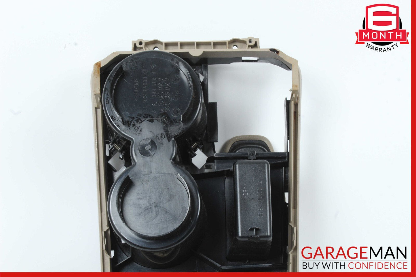 08-14 Mercedes W204 C250 C300 Center Console Arm Rest Armrest Cup Holder OEM