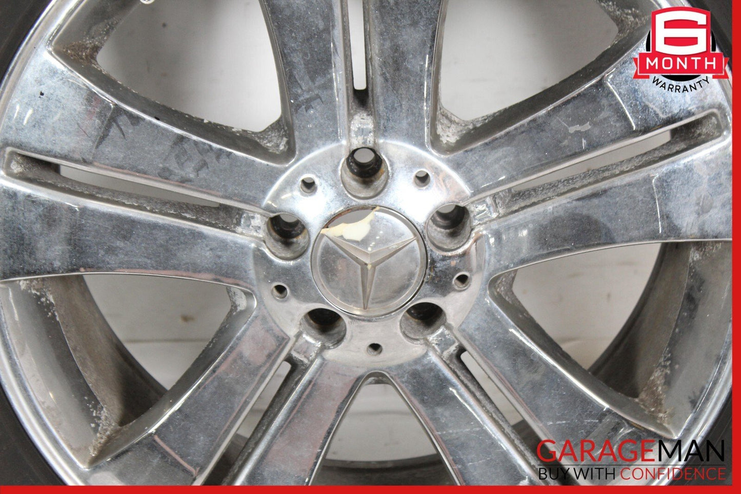 07-09 Mercedes X164 GL450 GL550 Left or Right Side Wheel Tire Rim 8.5Jx19H2 ET56
