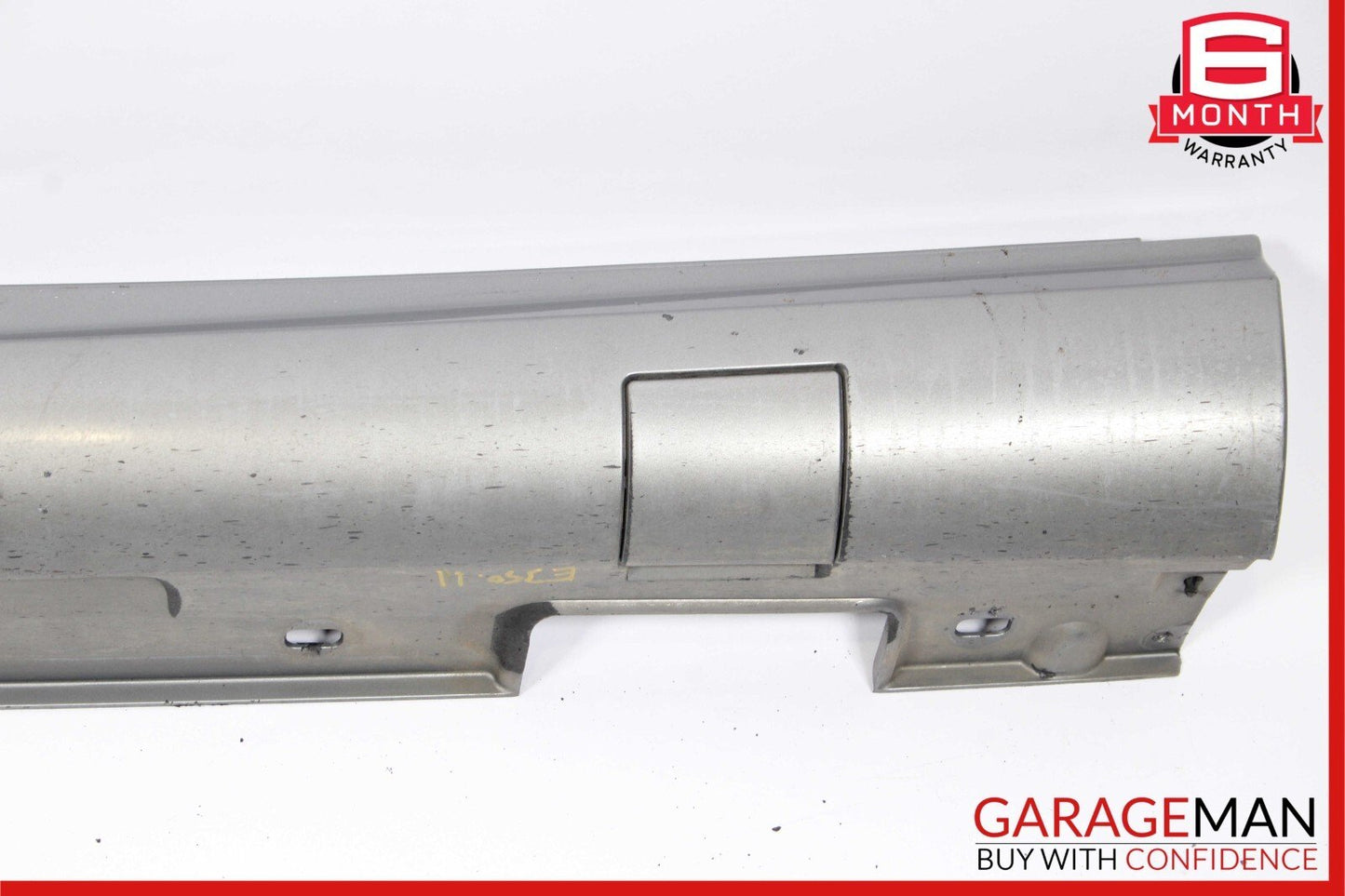 10-16 Mercedes W212 E350 Sport Left Side Skirt Rocker Panel Palladium Silver