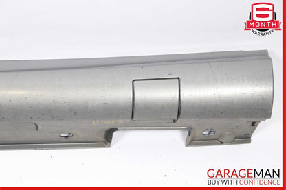 10-16 Mercedes W212 E350 Sport Left Side Skirt Rocker Panel Palladium Silver