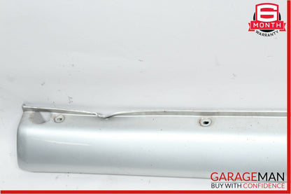 98-05 Mercedes W163 ML320 Left Side Rocker Skirt Molding Moulding Panel Silver