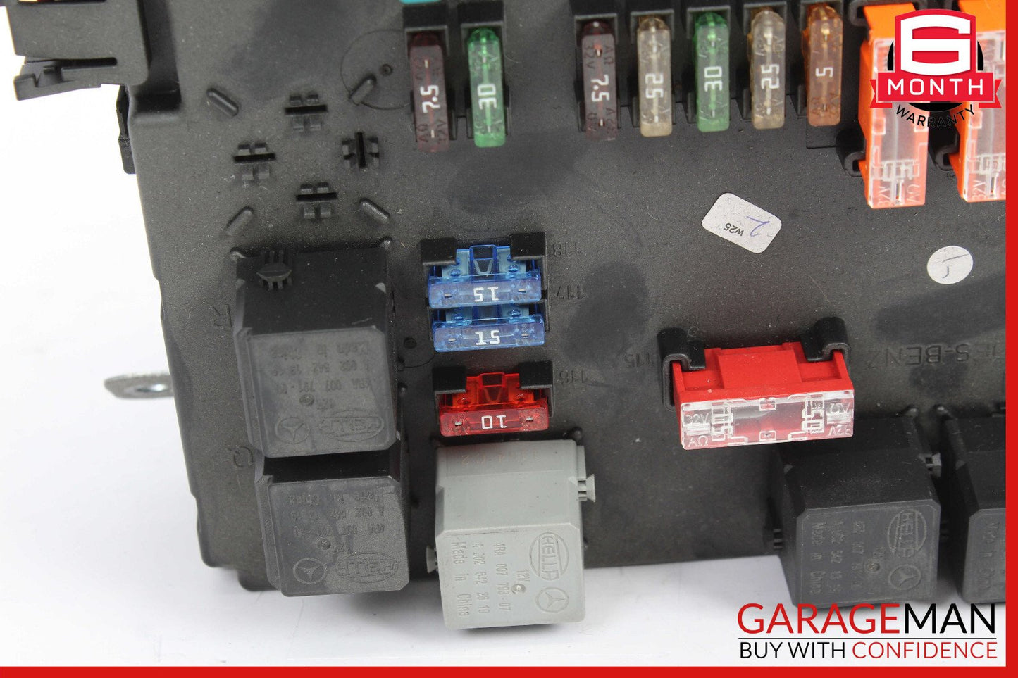 10-13 Mercedes W221 S550 S400 S65 AMG Rear Sam Fuse Box Relay Module Control OEM