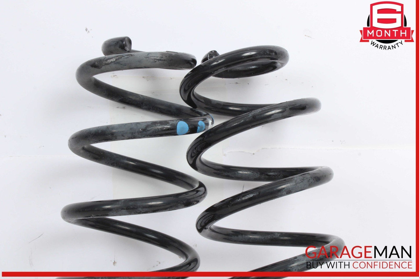 09-17 Audi Q5 SQ5 Rear Left and Rear Right Side Coil Spring Set of 2 OEM