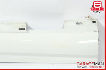 12-14 Mercedes W204 C250 Coupe Sport Right Rocker Panel Side Skirt White OEM