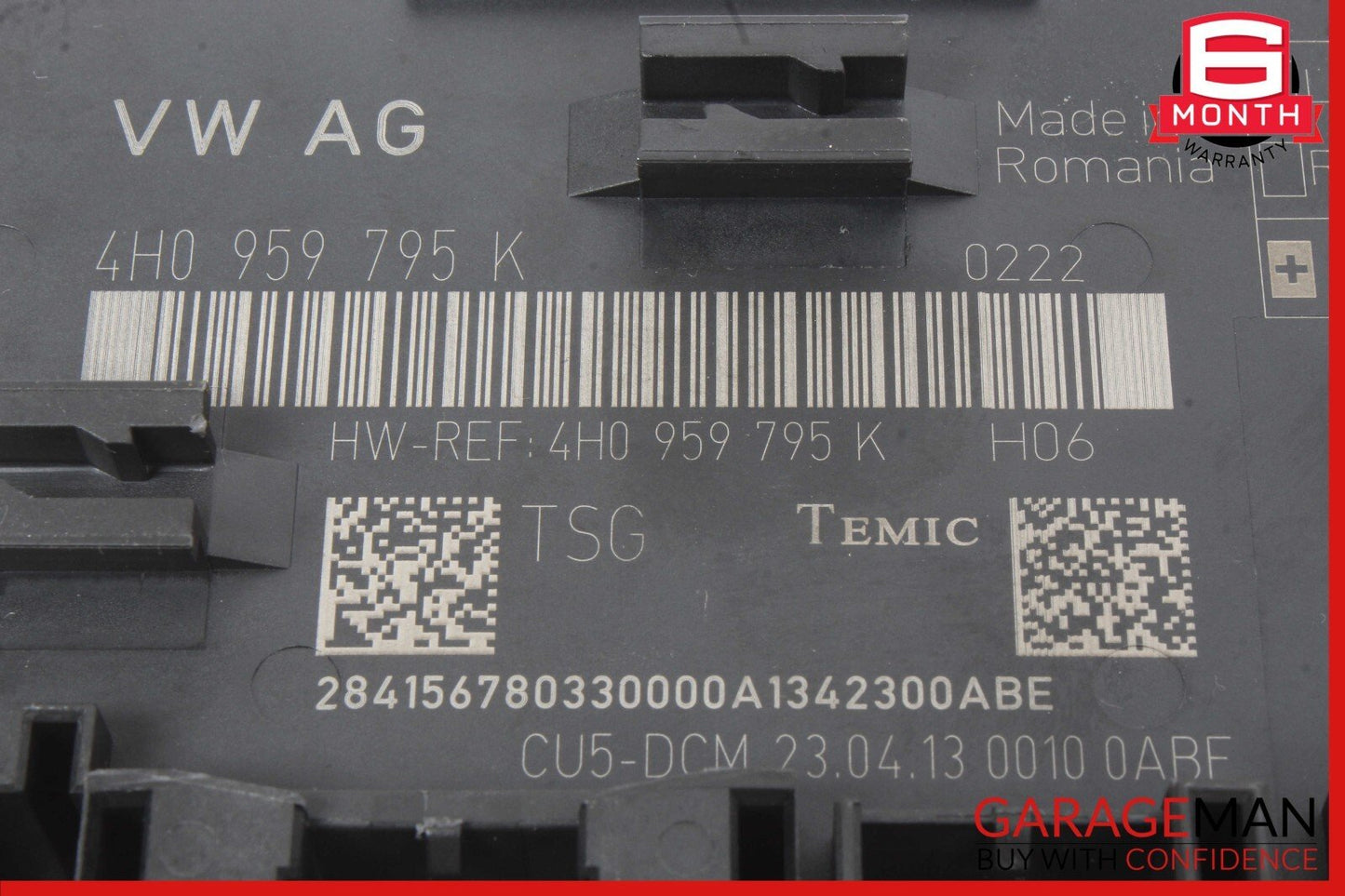 11-17 Porsche Cayenne 958 Rear Right / Left Side Door Control Module Unit OEM