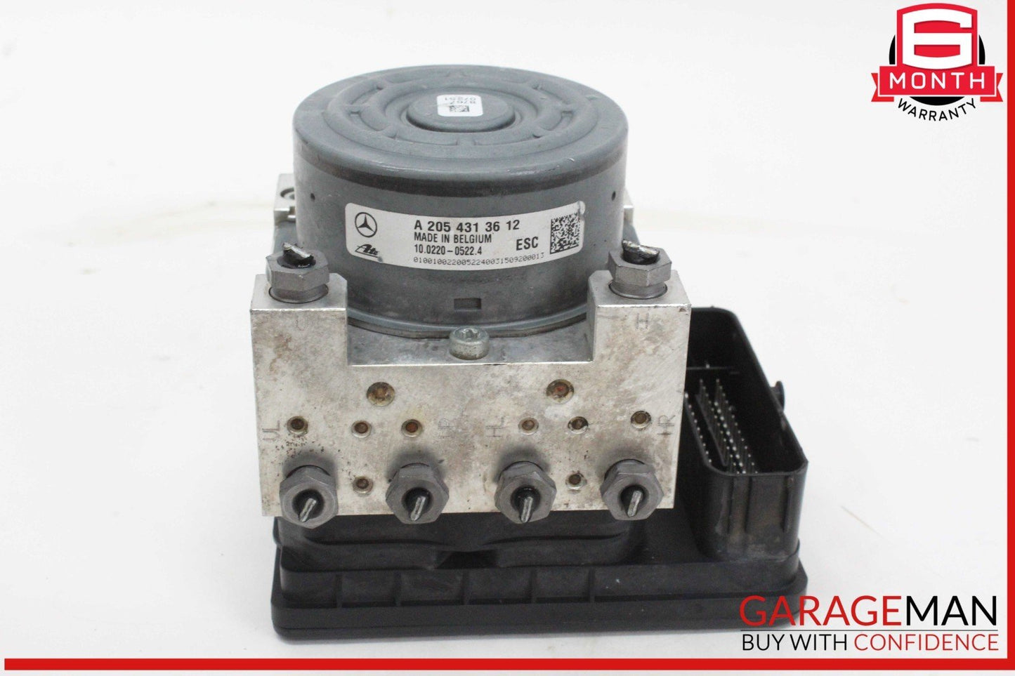 15-20 Mercedes W205 C300 ABS Anti Lock Brake Pump Control Module 2054313612 OEM
