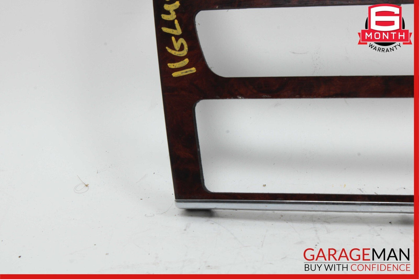 06-12 Mercedes GL450 ML350 Center Console Control Trim Bezel Cover Panel Wood