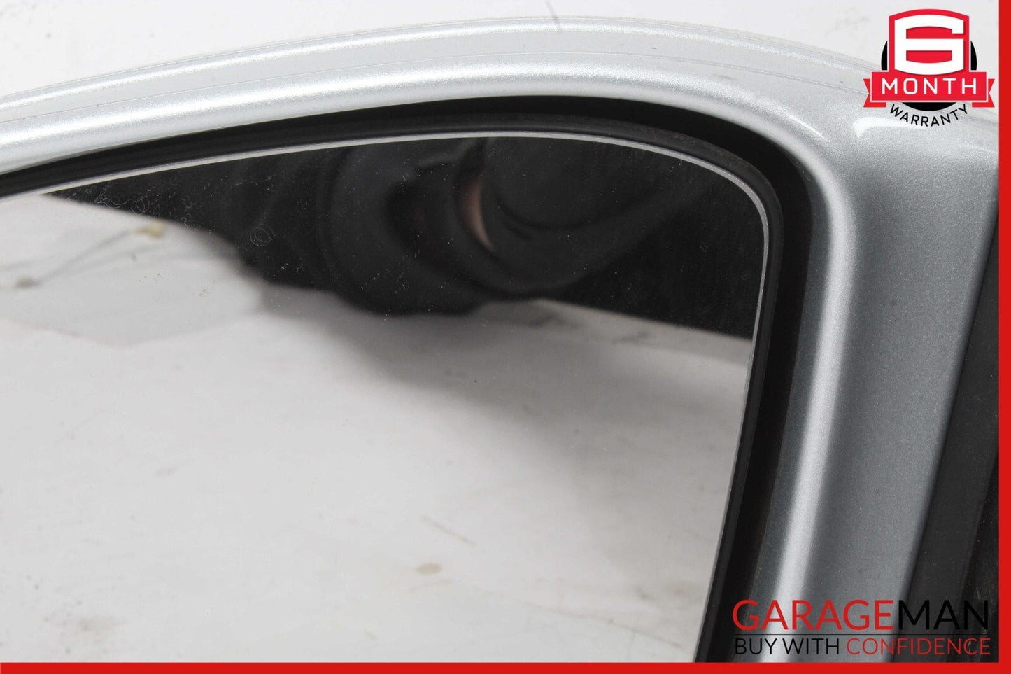 06-10 Mercedes W251 R350 R500 Front Left Side Mirror Door Rear View Silver OEM