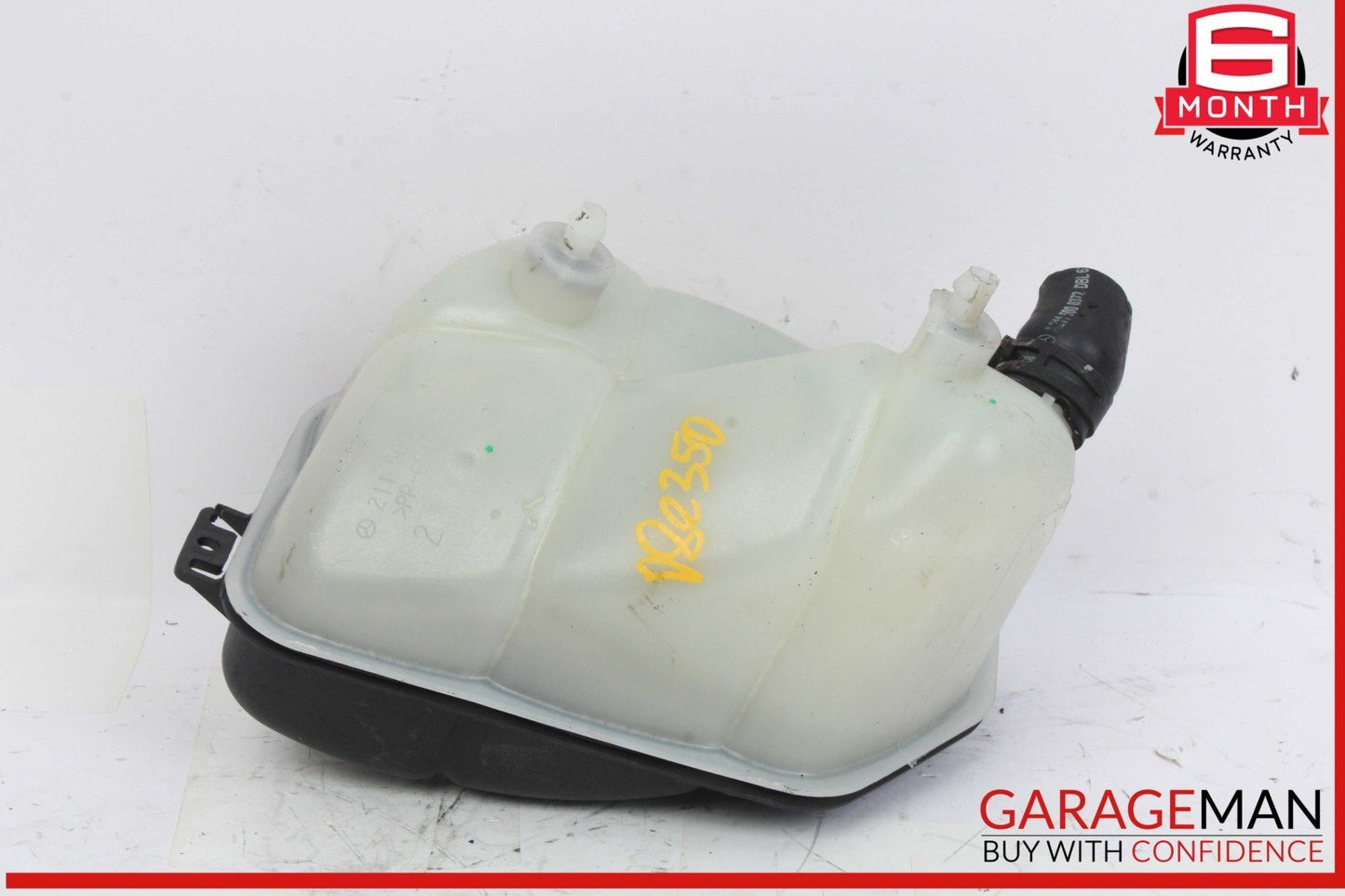 03-09 Mercedes W211 E350 Radiator Overflow Coolant Reservoir Tank 2115000049 OEM