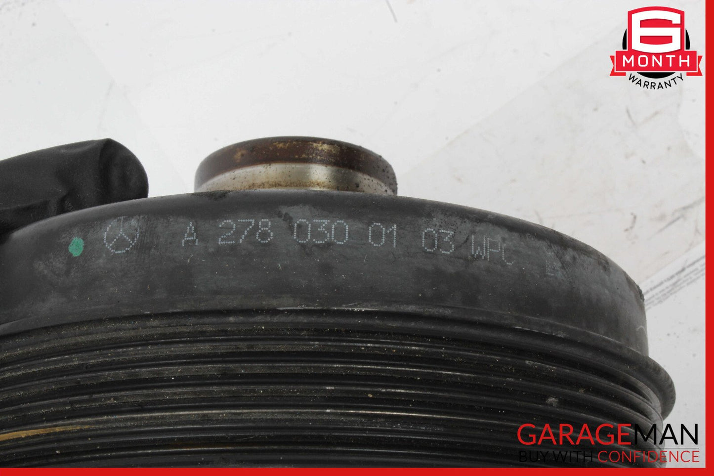 12-20 Mercedes X166 GL450 CLS550 SL550 Crank Shaft Pulley Harmonic Dampener OEM