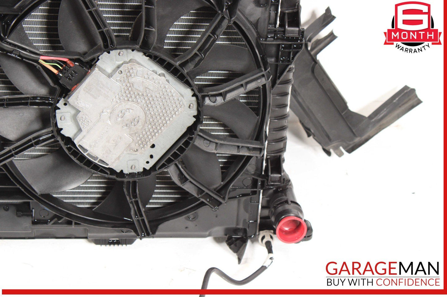 12-18 Audi A7 Engine Cooling Radiator w/ Fan Assembly OEM