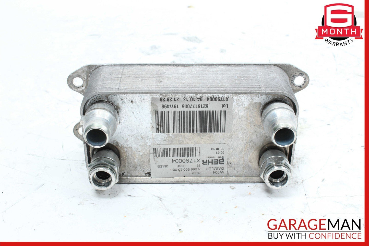 12-15 Mercedes W204 C250 SLK250 SLK350 Transmission Oil Cooler Radiator Assy OEM
