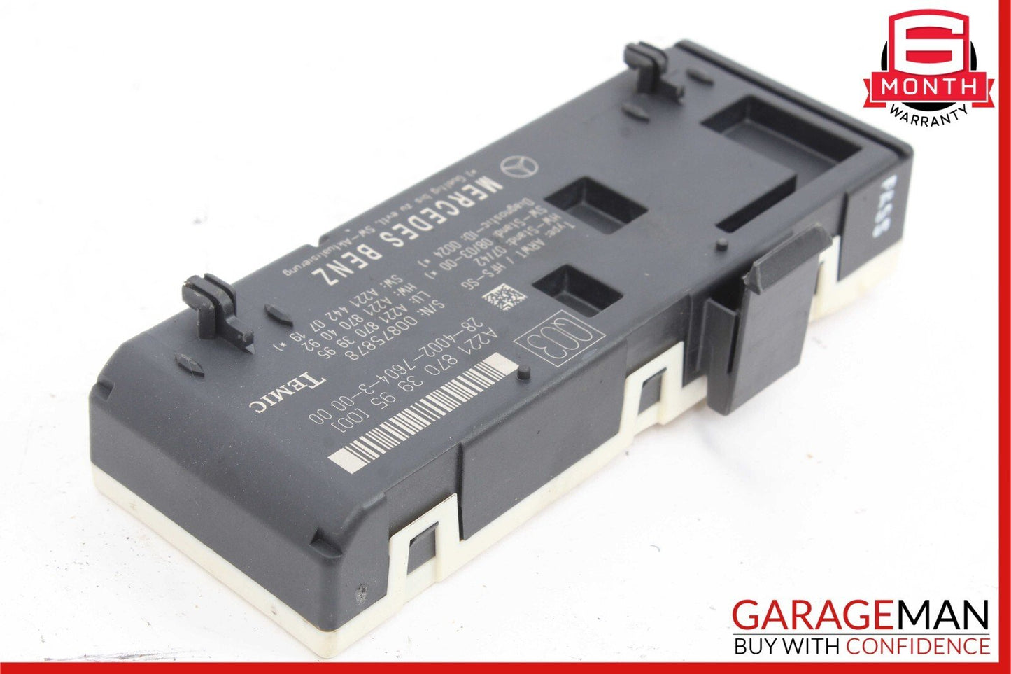 07-14 Mercedes W221 S500 S550 CL63 Trunk Release Remote Open Close Module Unit
