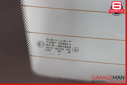 03-11 Mercedes R230 SL500 SL65 AMG Rear Windshield Back Window Auto Glass