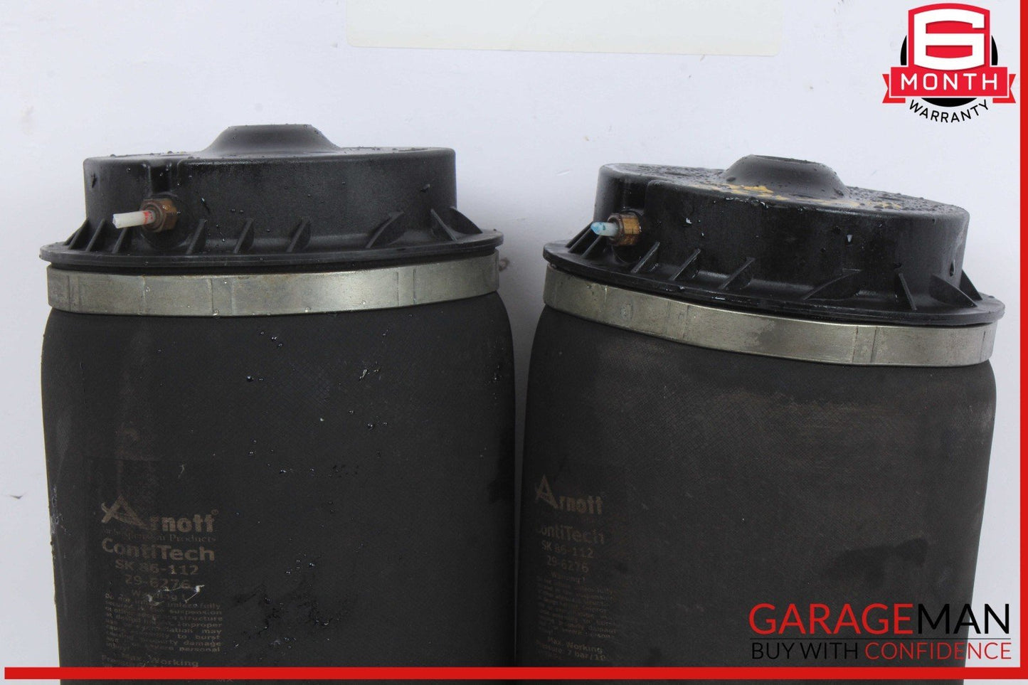 06-19 Mercedes X164 GL450 GLE400 Rear Air Suspension Bag Shock Set of 2 Pc OEM