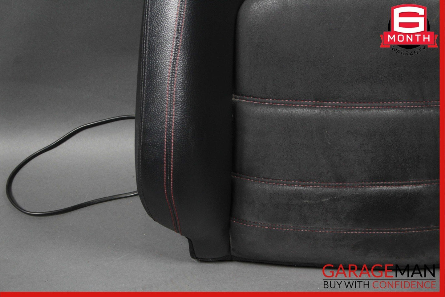 10-17 Mercedes C250 E350 Coupe Front Right Side Top Upper Seat Cushion Black