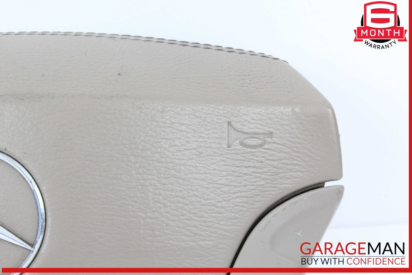 00-06 Mercedes W215 CL500 CL600 Steering Wheel Air Bag Airbag Beige OEM