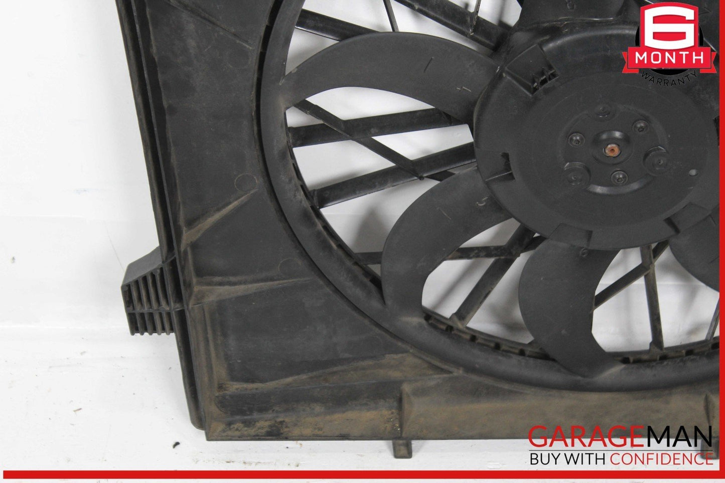 03-12 Mercedes R230 SL500 SL550 Engine Motor Cooling Radiator Fan Shroud Assy