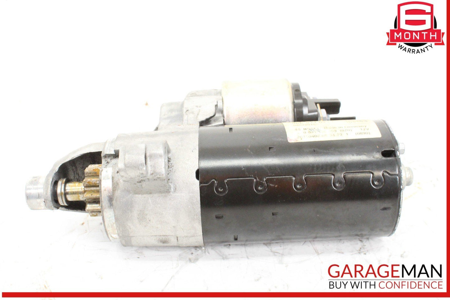 13-17 Audi Q5 2.0L Engine Starter Motor Bosch 12V 06E911021F OEM