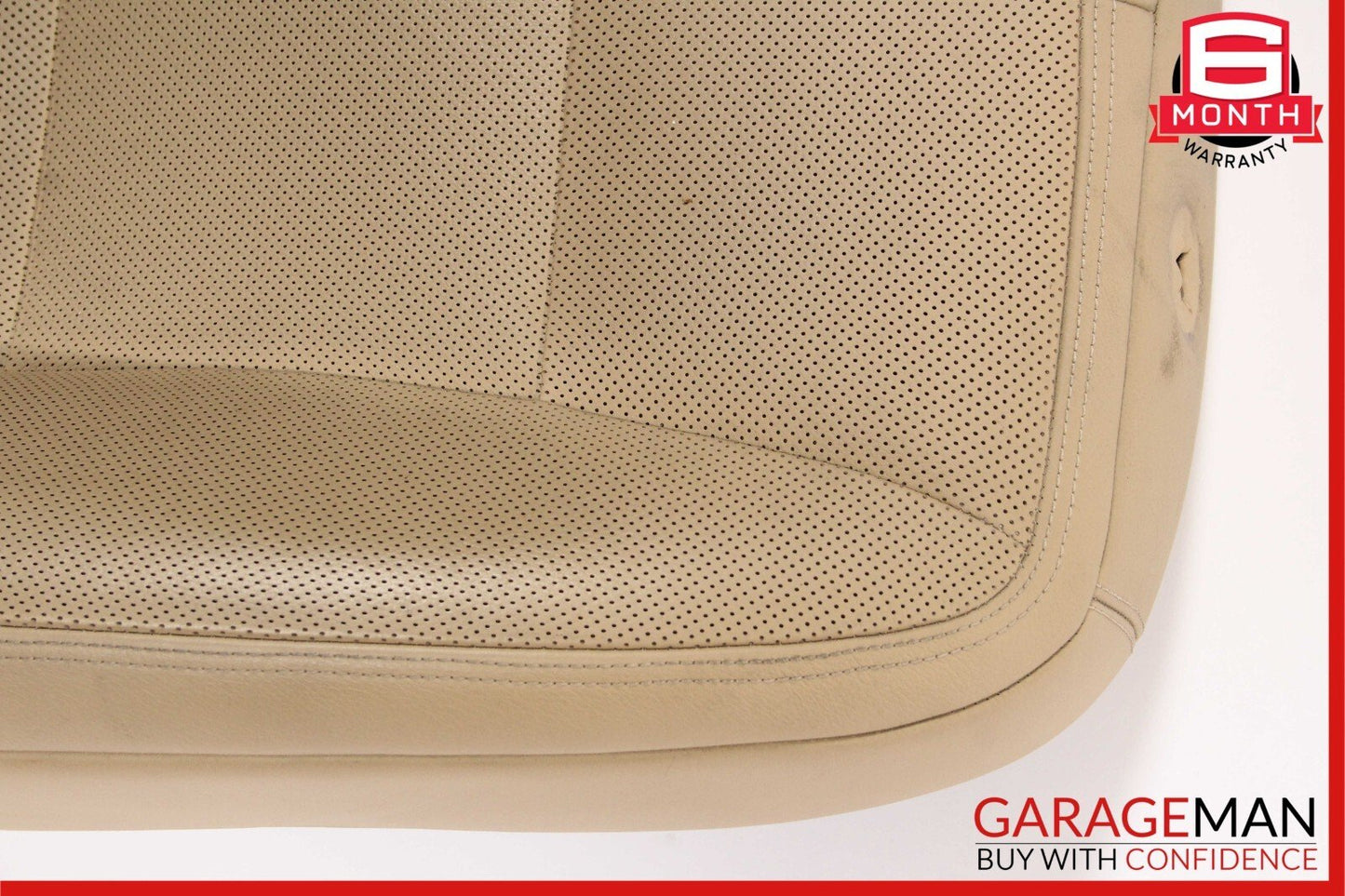 10-13 Mercedes W221 S400 S550 Top Upper Seat Cushion Front Left Side Brown