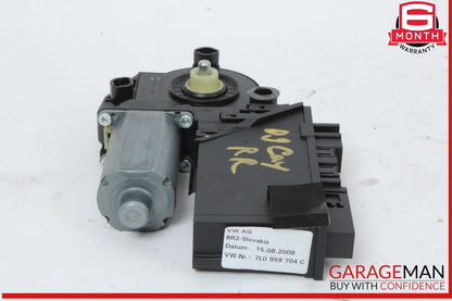 03-10 Porsche Cayenne 955 957 Rear Right Side Door Window Regulator Motor Unit