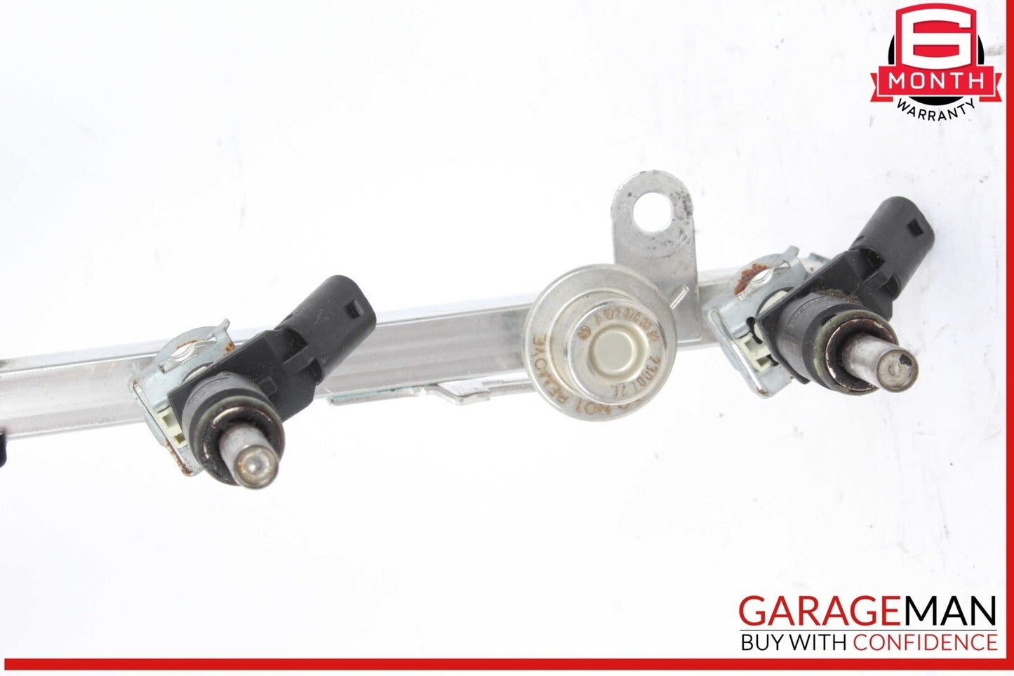 05-12 Mercedes X204 GLK350 Fuel Injector Rail w/ Fuel Injectors OEM