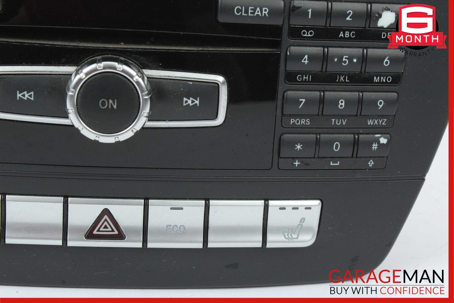 12-15 Mercedes W204 C250 C350 C63 AMG Navigation Command Head Unit CD Audio