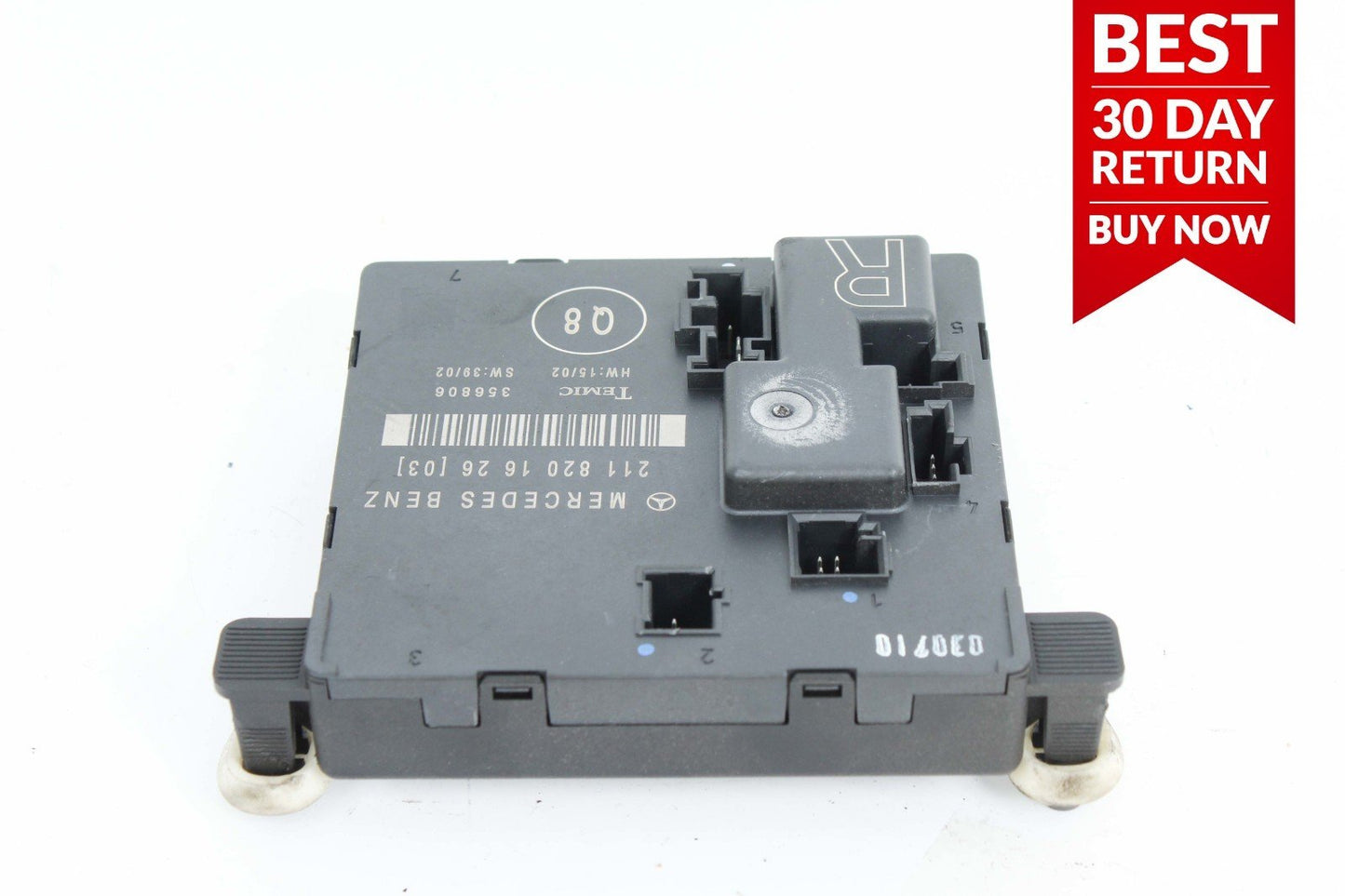 03-06 MERCEDES W211 E55 AMG REAR RIGHT PASSENGER DOOR CONTROL MODULE A109 OEM