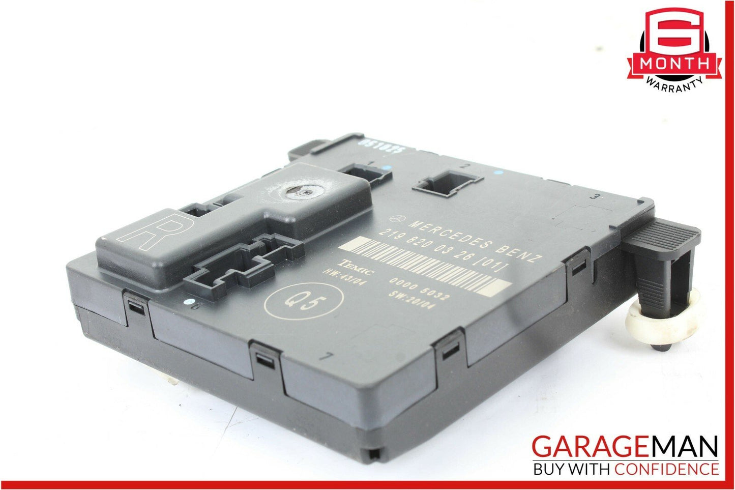 06-11 Mercedes W219 CLS500 CLS55 AMG Rear Right Door Control Module 2198200326