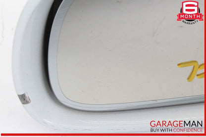 09-16 Audi A4 S4 Front Left Driver Side Door Rear View Mirror White OEM
