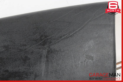 08-14 Mercedes W204 C63 Rear Left Side Seat Side Bolster Black OEM
